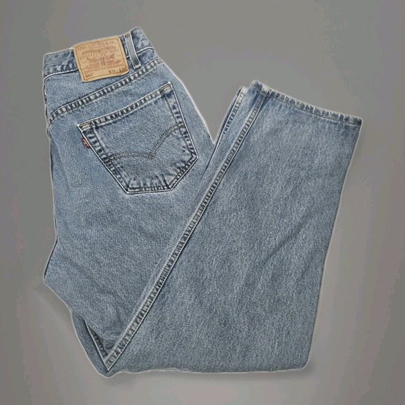 Levi's Other - Vintage Levis 550 Jeans Size 36x30 Relaxed Fit Denim Blue Jeans Medium Wash